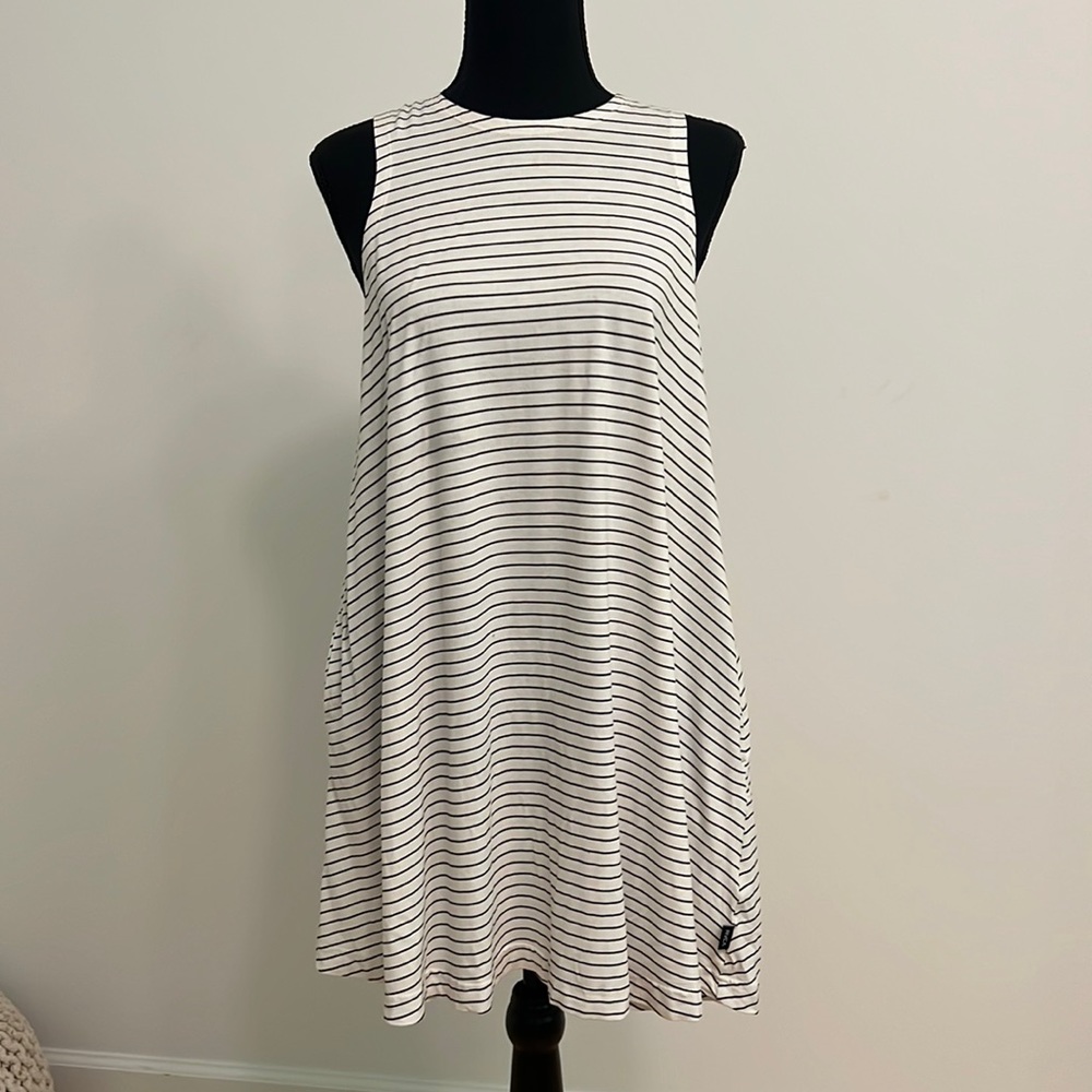 RVCA Women’s XS Mini Striped Pocket Dress